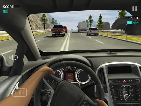 Racing in Car 2 game screenshot