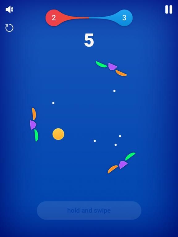 Radial Pong App Screenshot