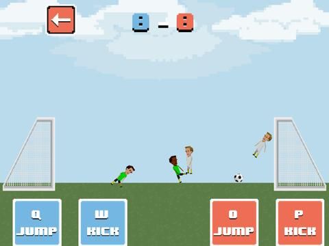 Ragdoll Soccer game screenshot
