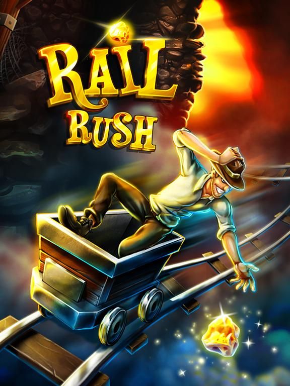 Rail Rush game screenshot