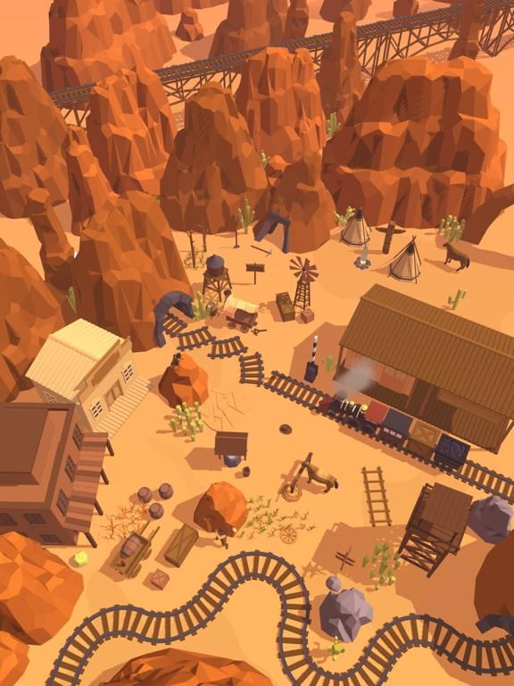 Railway Canyon App Screenshot