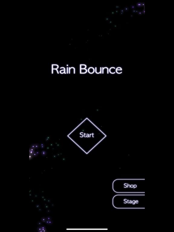 RainBounce game screenshot