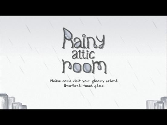 Rainy attic room game screenshot