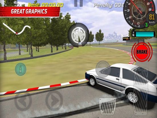 Rally Racing App Screenshot