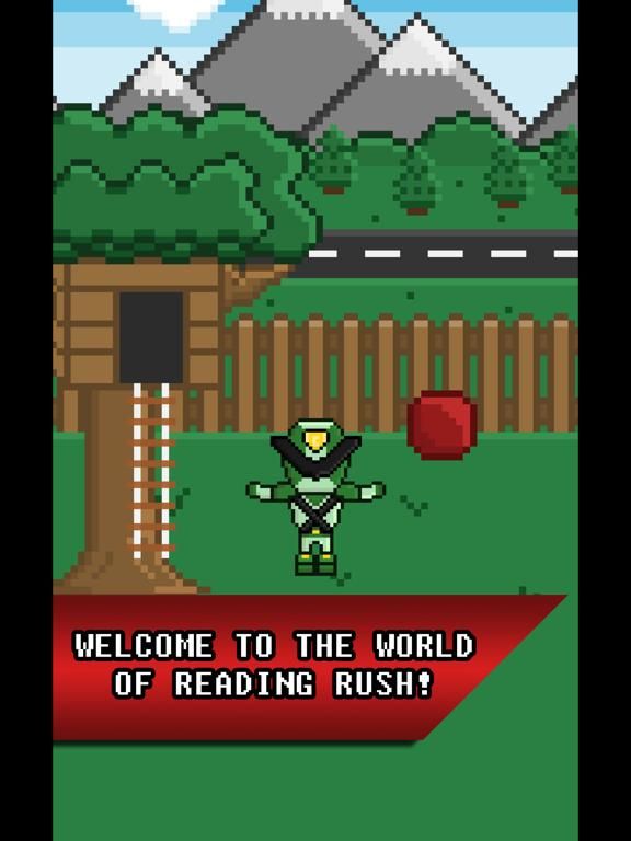 Reading Rush Deluxe game screenshot