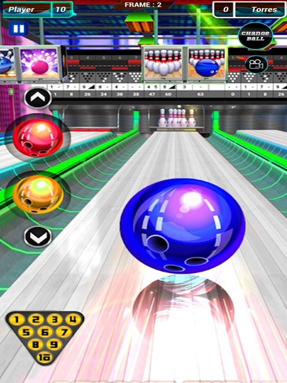 Real 3D Bowling Challenge game screenshot
