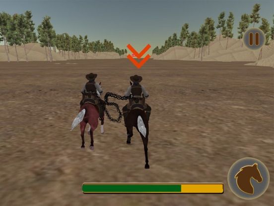 Real Chained Horse Race game screenshot