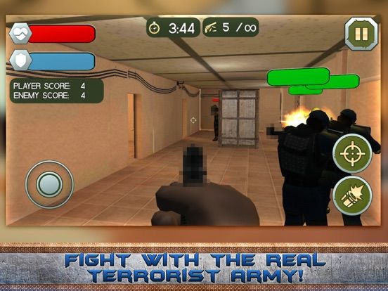 Real Commando Force Mission Day game screenshot