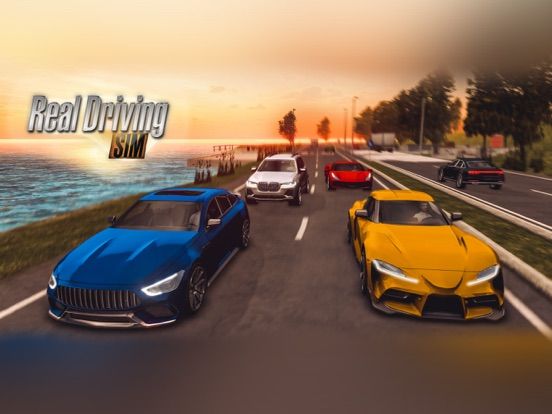 Real Driving 3D game screenshot