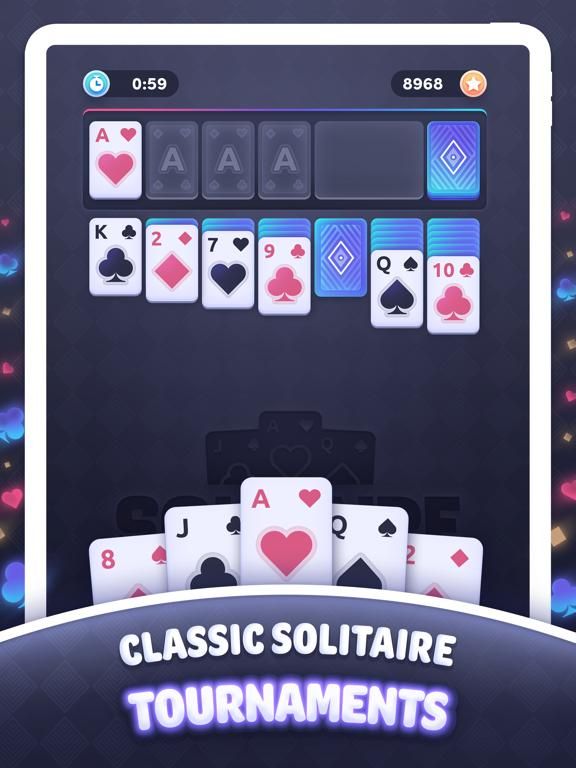 Real Money Solitaire Skillz game screenshot