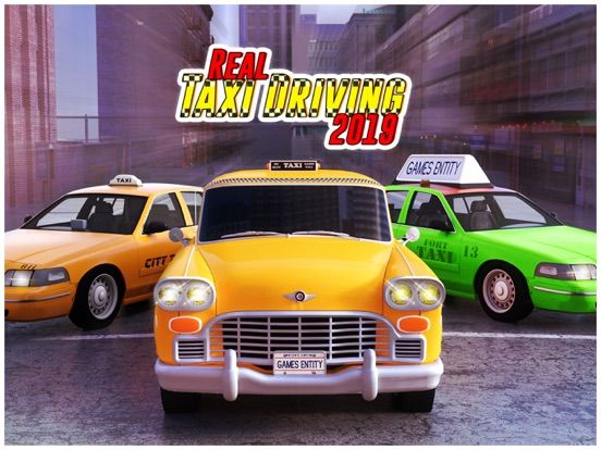 Real Taxi Driving game screenshot