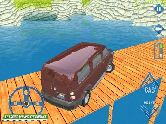 Real Van Driving Adventure Tra game screenshot