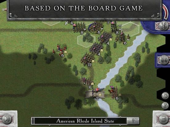 Rebels and Redcoats Gold game screenshot
