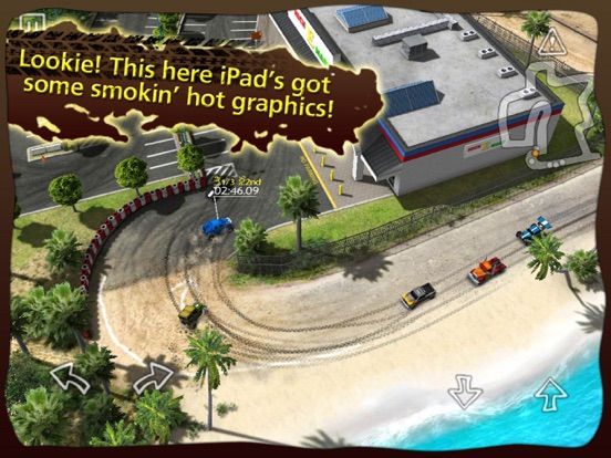 Reckless Racing HD game screenshot