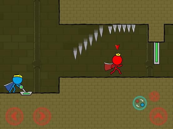 Red & Blue Stickman game screenshot