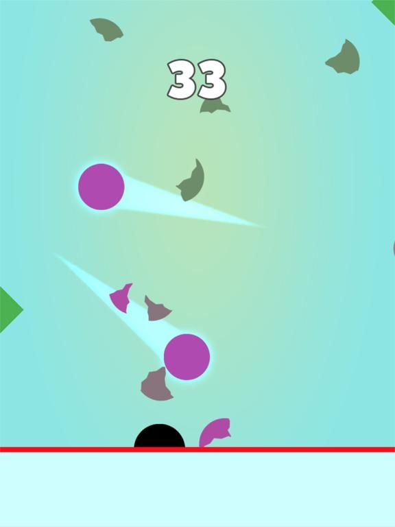 RedLine Pong game screenshot