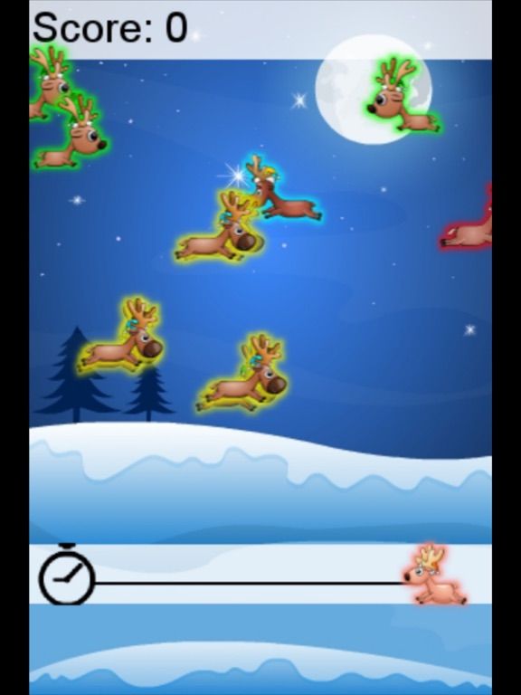 Reindeer Match game screenshot