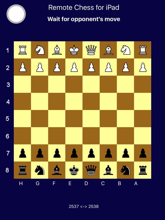 Remote Chess game screenshot