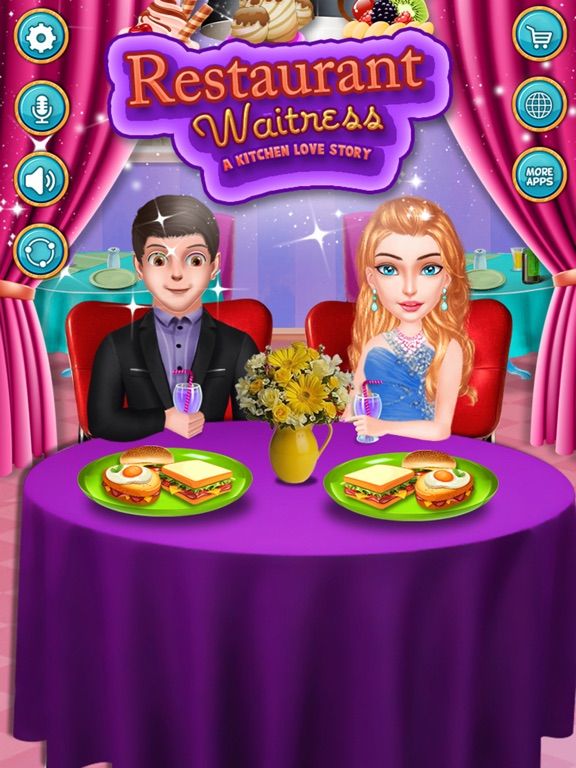 Restaurant Waitress a Kitchen Love Story game screenshot
