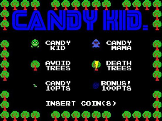 Retro Candy Kid game screenshot