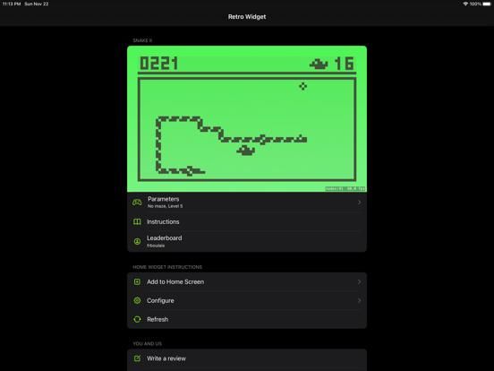 Retro Widget 2 App Screenshot