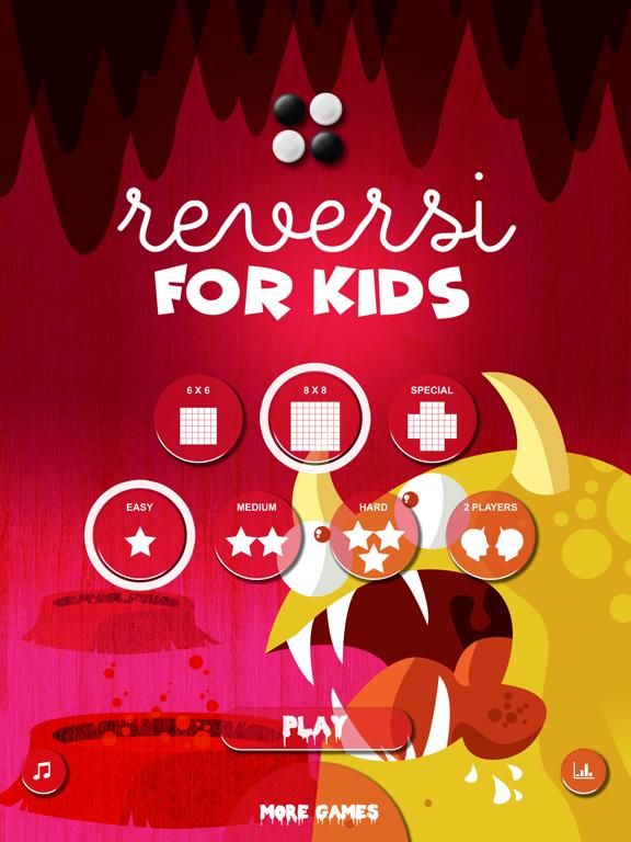 Reversi for Kids App Screenshot