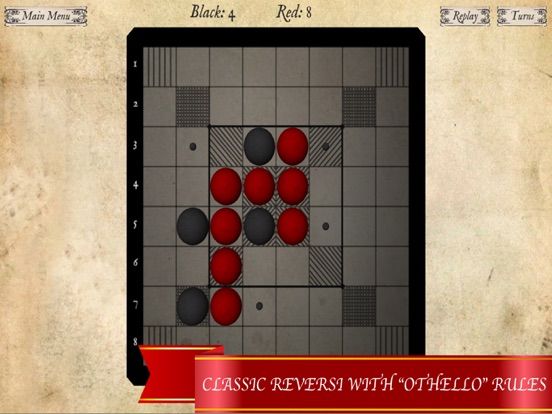 Reversi Game HD game screenshot