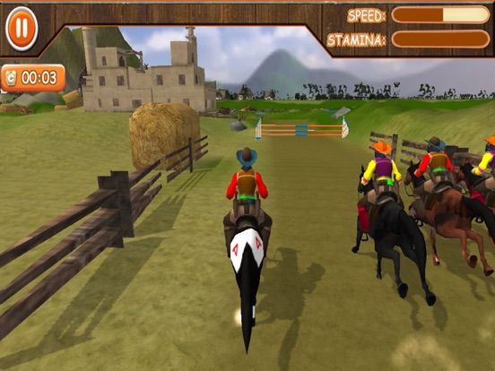 Riding & Jumping Derby Horse game screenshot