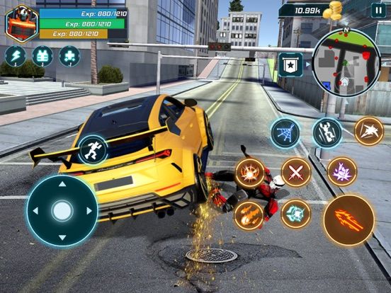 Robot City Car Battle game screenshot