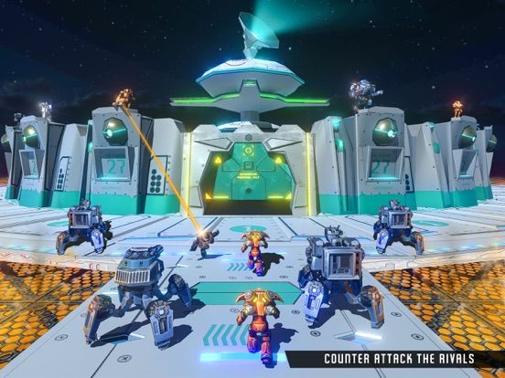 Robot Warrior Tower Defense game screenshot