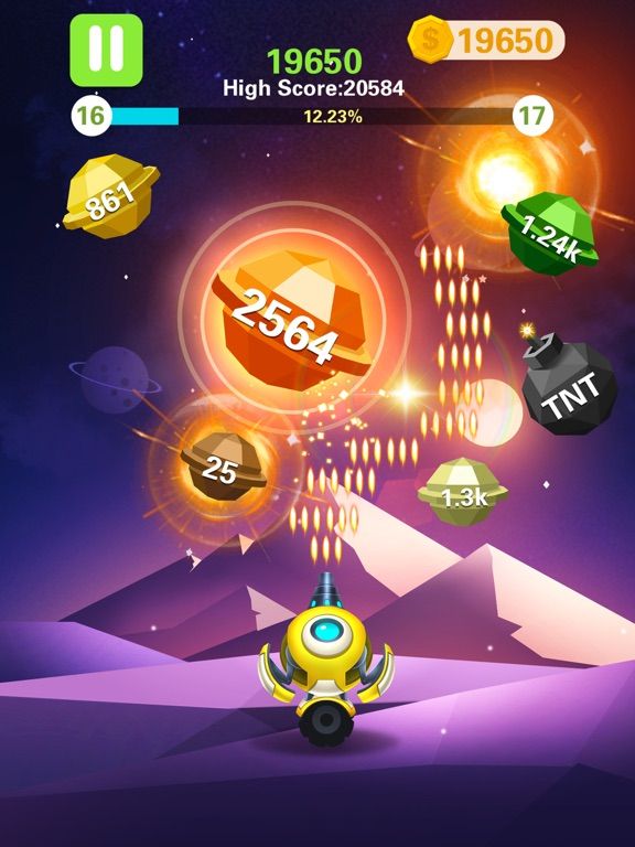 Rock Blast App Screenshot