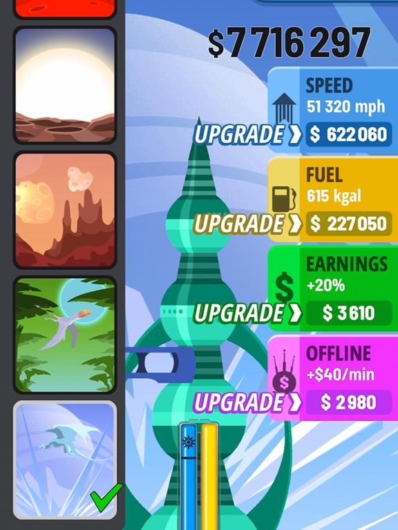 Rocket Sky! App Screenshot