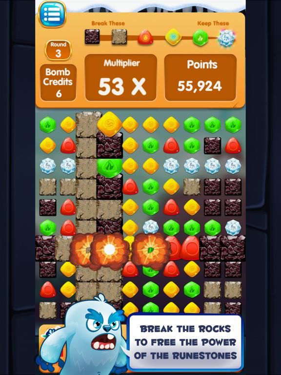 Rocks & Runes game screenshot