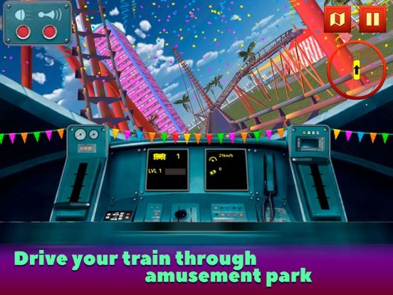 Roller Coaster Theme Park game screenshot