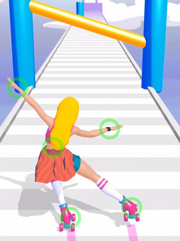 Roller Skate Girl game screenshot