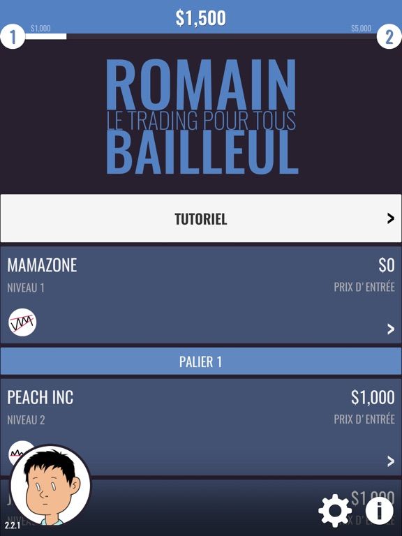Romain BAILLEUL game screenshot