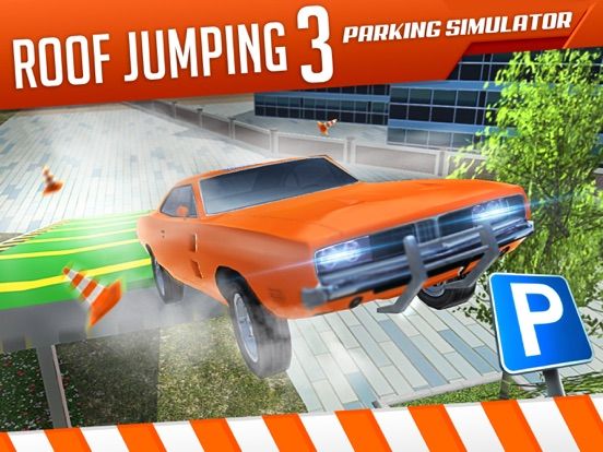 Roof Jumping 3 Parking Simulator game screenshot
