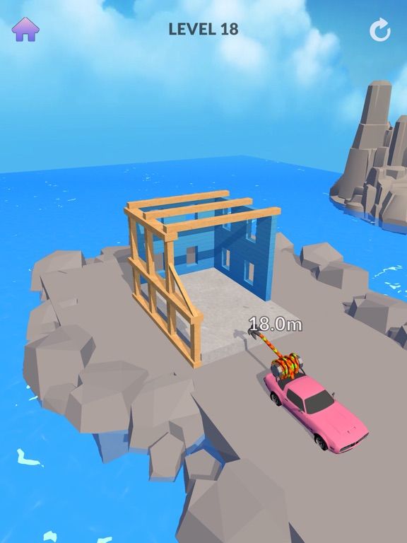Rope and Demolish game screenshot