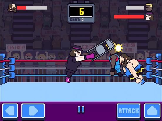 Rowdy Wrestling game screenshot