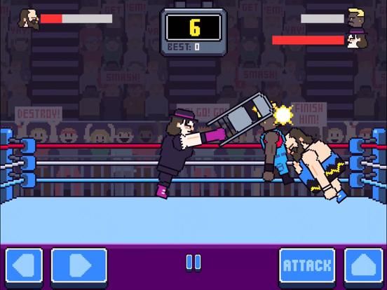 Rowdy Wrestling App Screenshot
