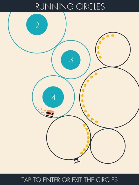 Running Circles game screenshot