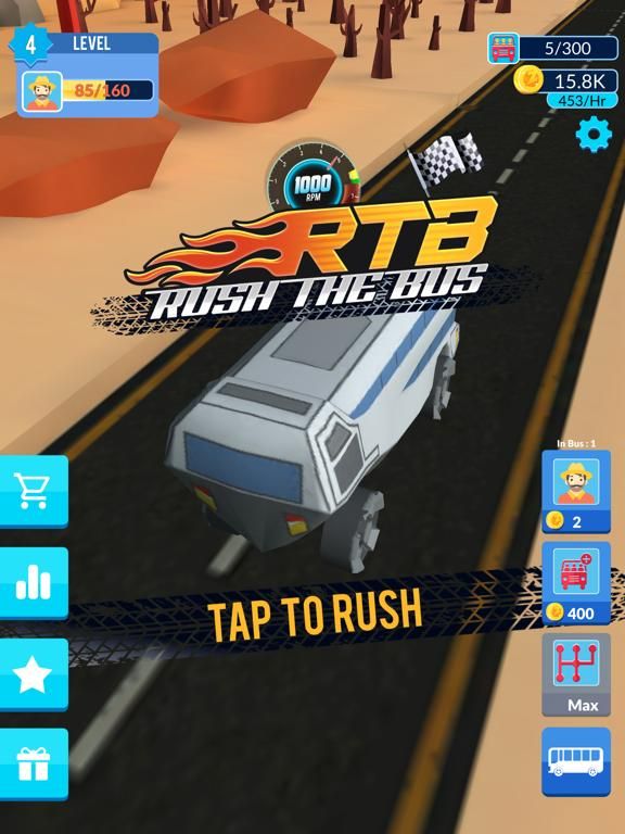Rush The Bus 3D App Screenshot
