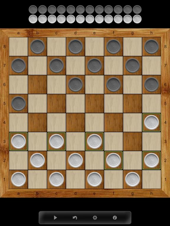 Russian Checkers Free game screenshot