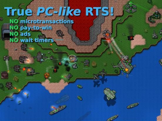 Rusted Warfare game screenshot