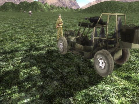 Safari 4x4 Driving Simulator 2: Zombie Poacher Hunter game screenshot