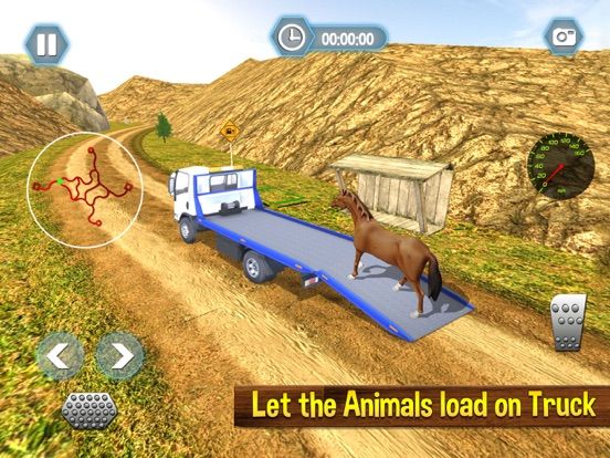 Safari Animals Truck Transport App Screenshot