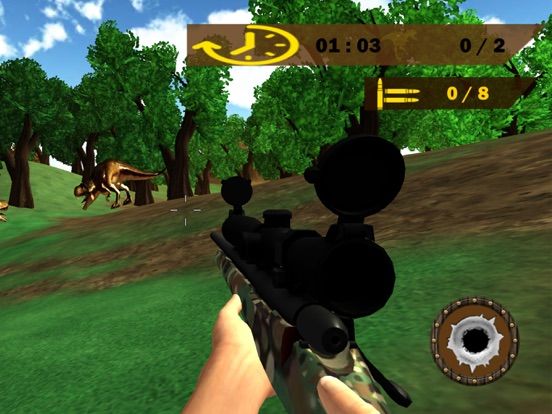Safari Dinosaur Wild Hunter App Screenshot