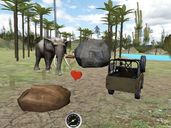 Safari Jeep Animal Adventure game screenshot