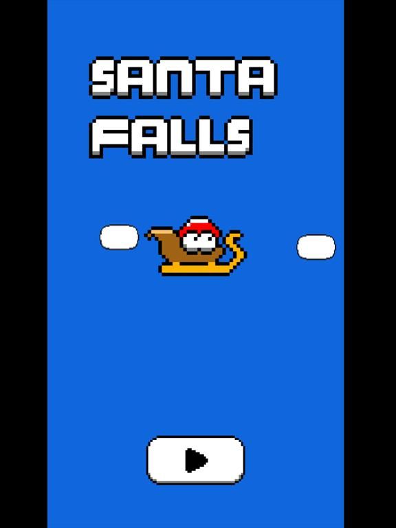 Santa Falls Returns game screenshot