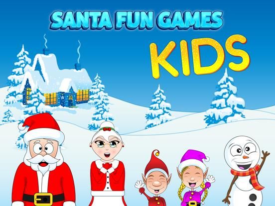 Santa Fun Games Kids game screenshot